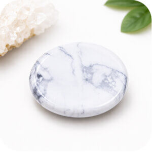 Howlite Worry Stone
