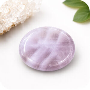 Rose Quartz Worry Stone