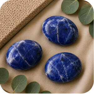 Sodalite Palm Stone