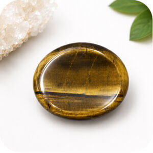 Tigers Eye Worry Stone