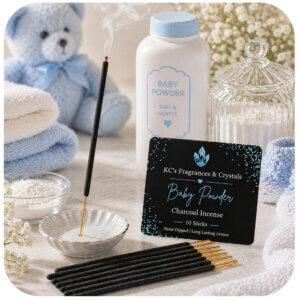 Baby Powder Charcoal Incense
