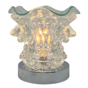 Clear Dolphins wax warmer