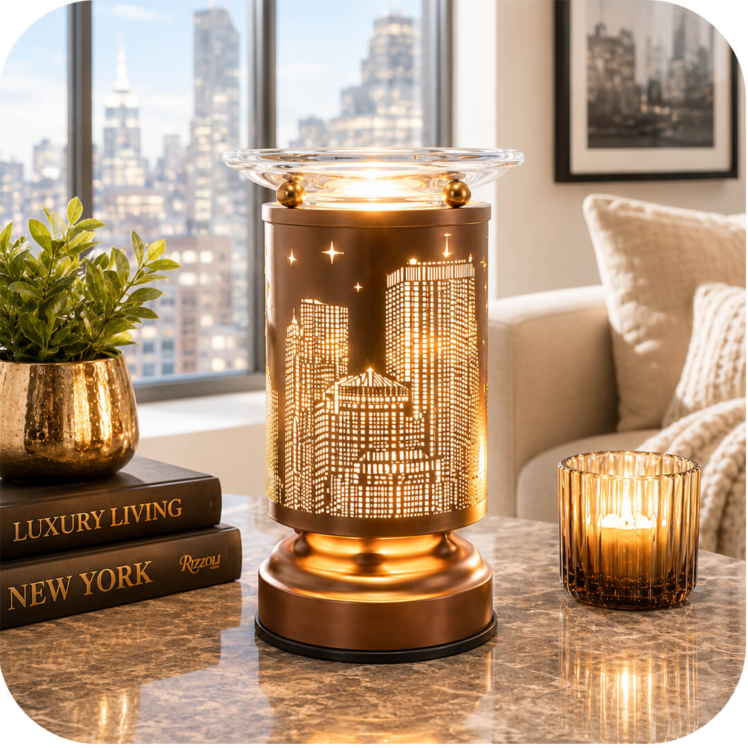 City Skyline Electric Wax & Oil Warmer (Touch Control)